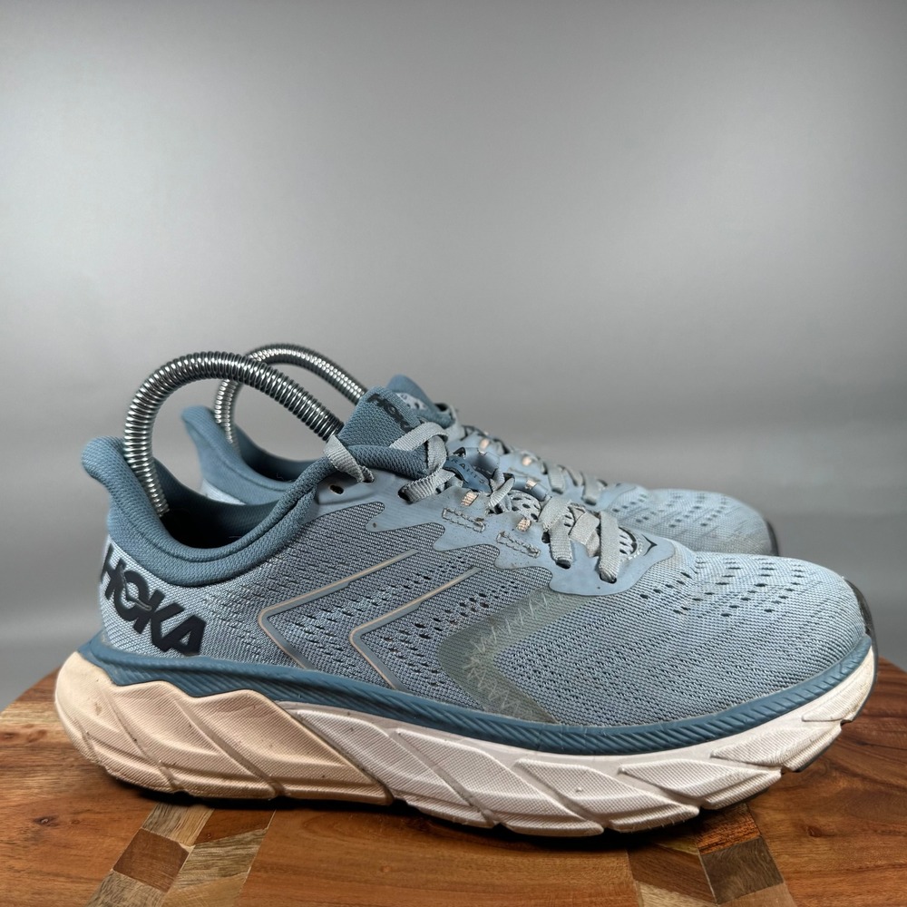 Hoka One One Arahi 5 Blue Fog Provincial Blue Running Shoes 1115012 Women 7